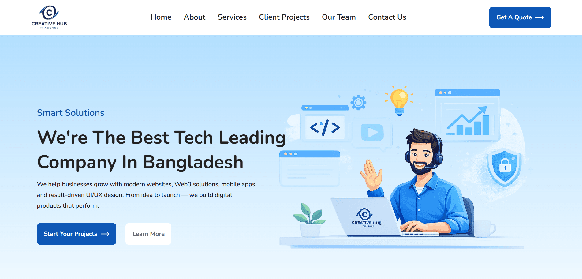 Creative Hub IT Banner